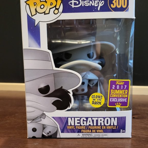 Funko | Toys | Disney Negatron 27 Summer Convention Exclusive Glow In ...